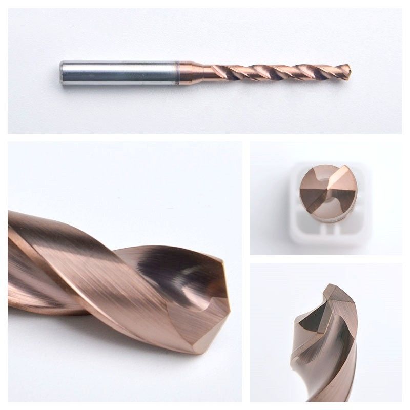 5XD Round Shank solid carbide drills factory direct sale step drill для стали и железа